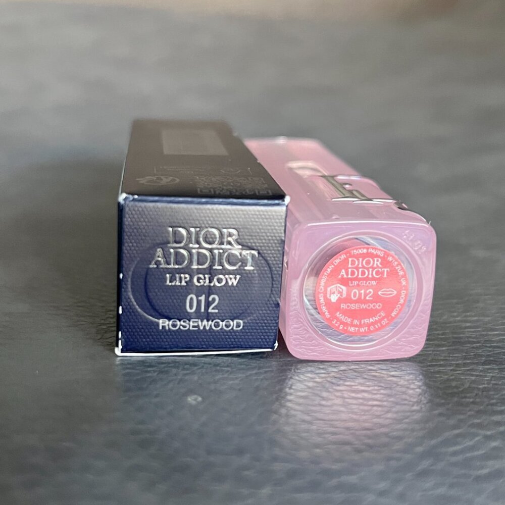 Dior Addict Lip Glow in Rosewood Hydrating Lip Balm NWT Full Size - Picture 2 of 4